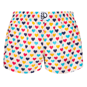 Women's Boxer Shorts Colorful Hearts