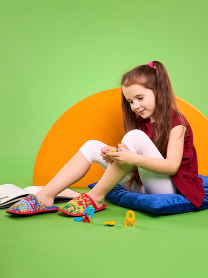 Kids' Slippers First Letters