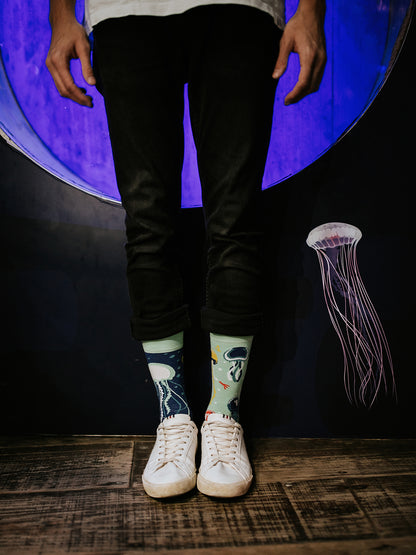 Regular Socks Floating Jellyfish