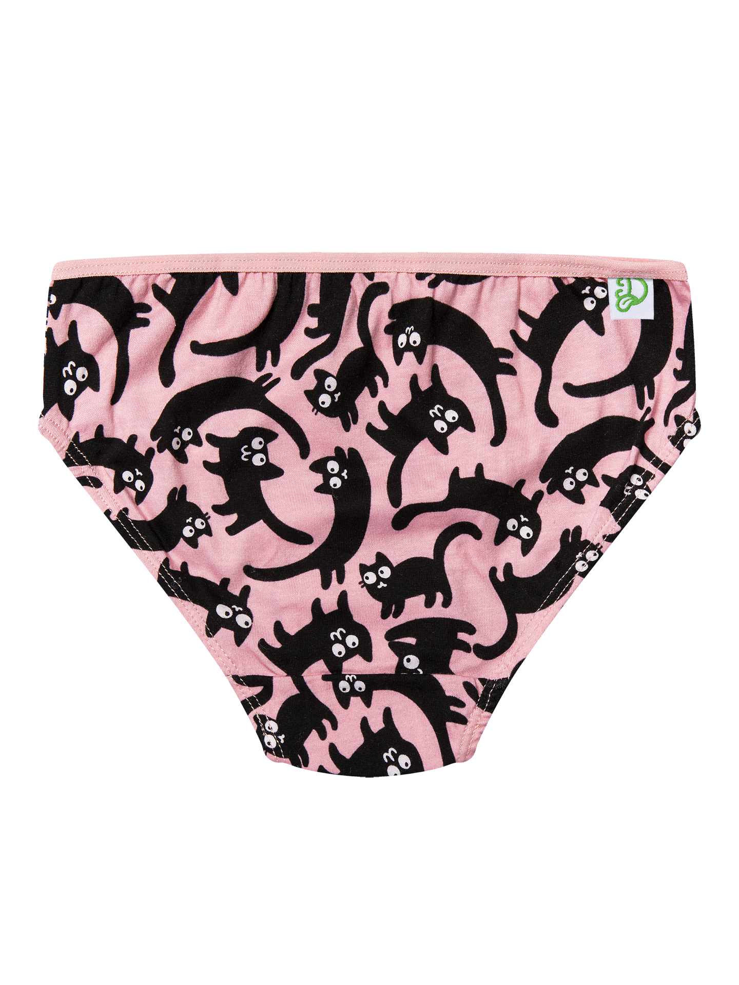 Girls' Briefs Pink Cats