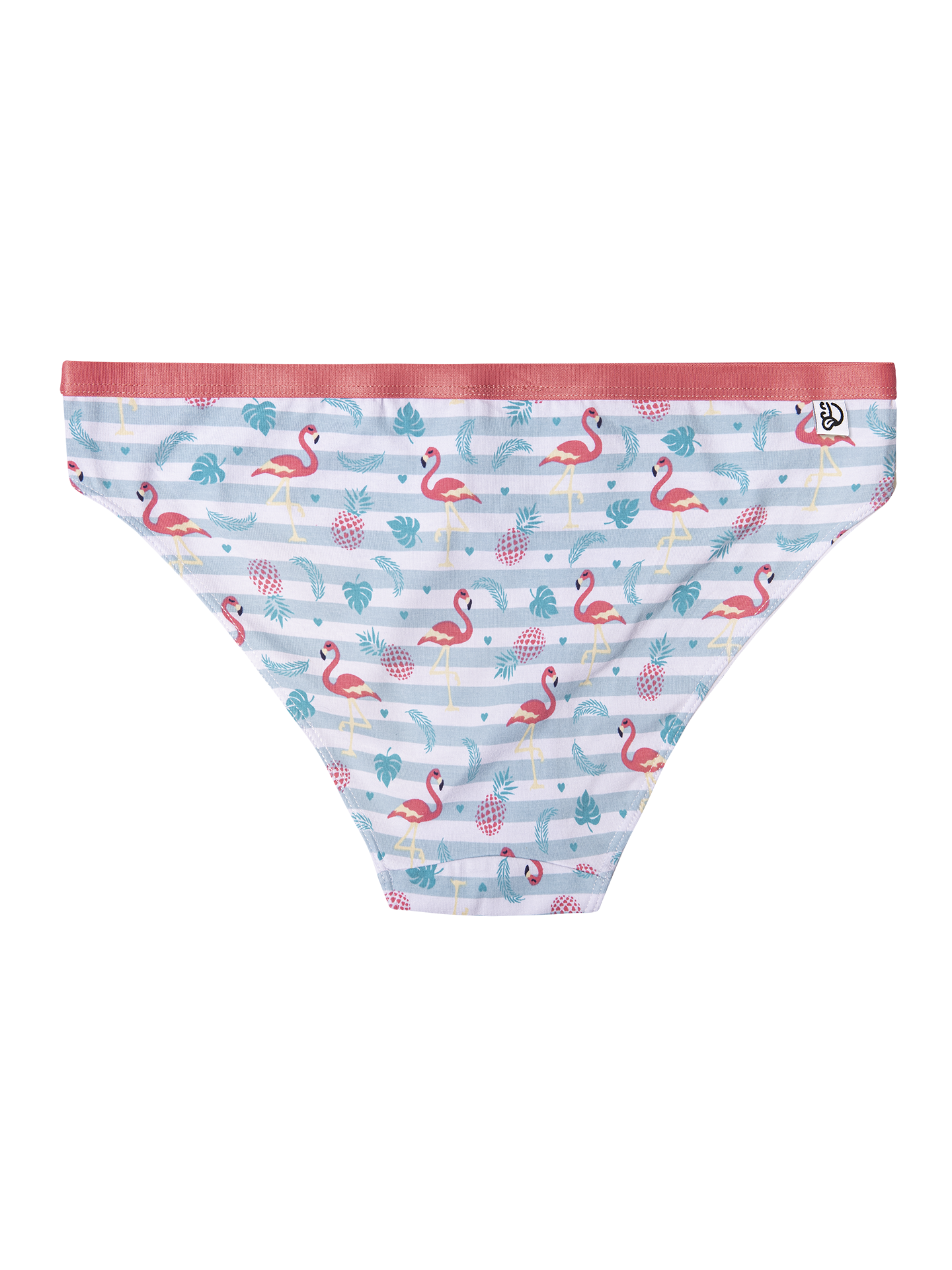 Women's Briefs Love Flamingos