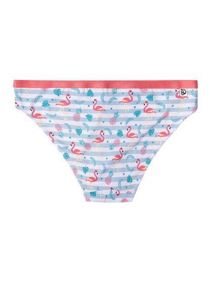 Women's Briefs Love Flamingos