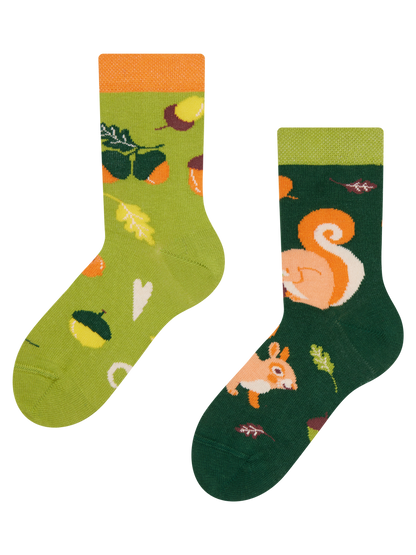 Kids' Socks Squirrel