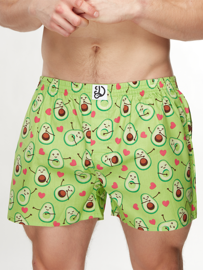 Men's Boxer Shorts Avocado Love