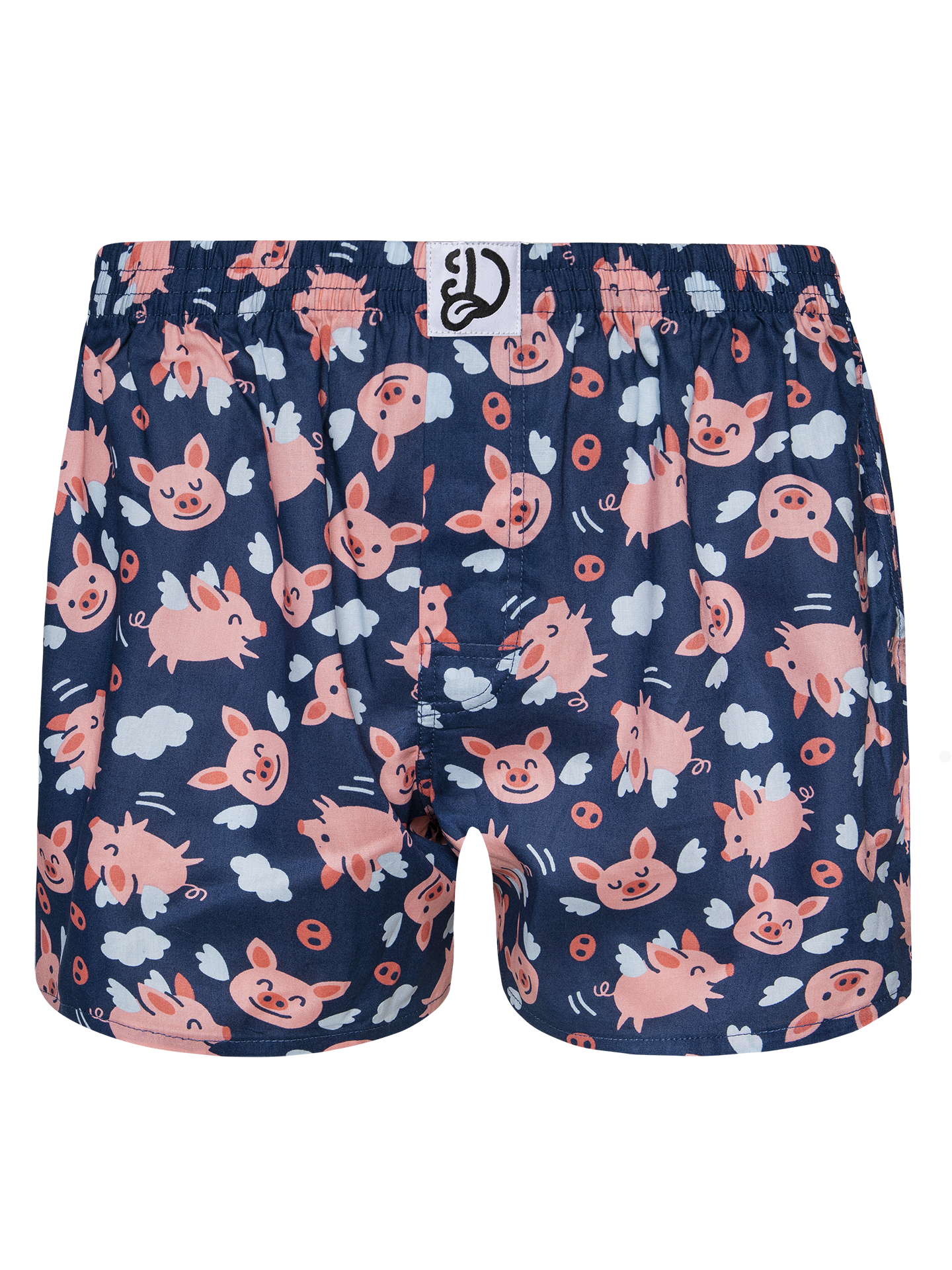 Men's Boxer Shorts Flying Pigs