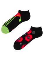 Ankle Socks Poppy Flower