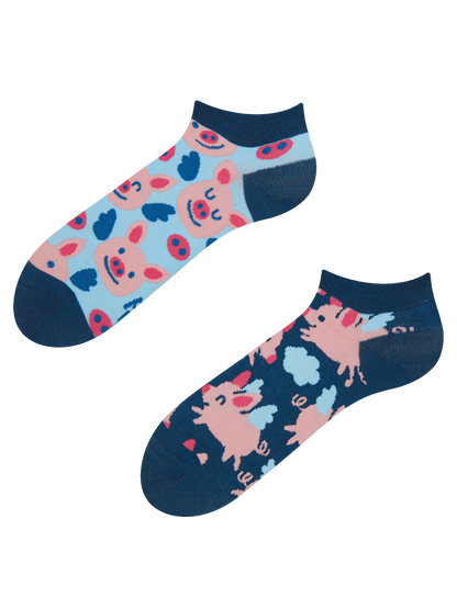 Ankle Socks Flying Pigs