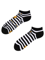 Ankle Socks Cats & Stripes