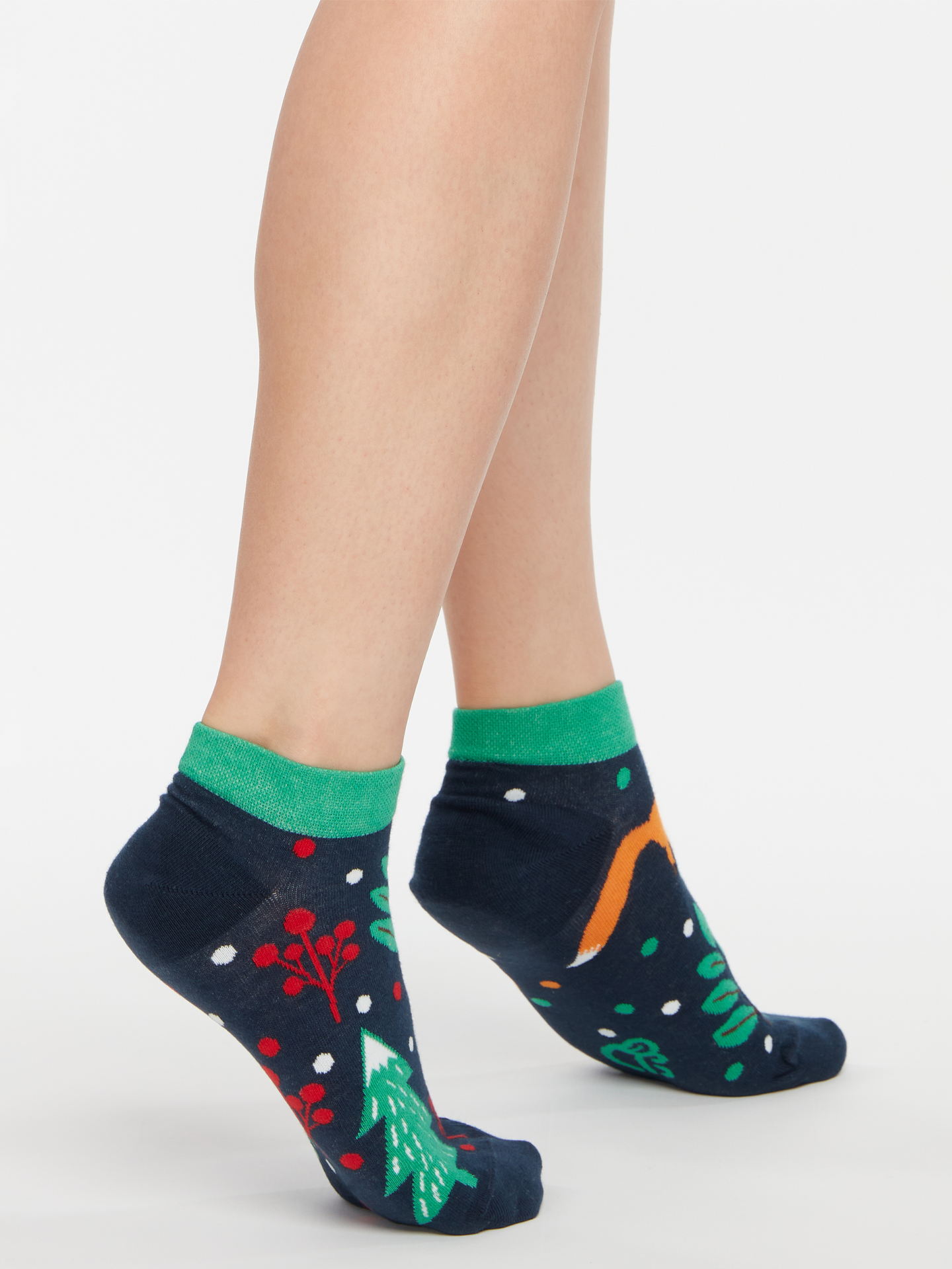 Ankle Socks Red Fox