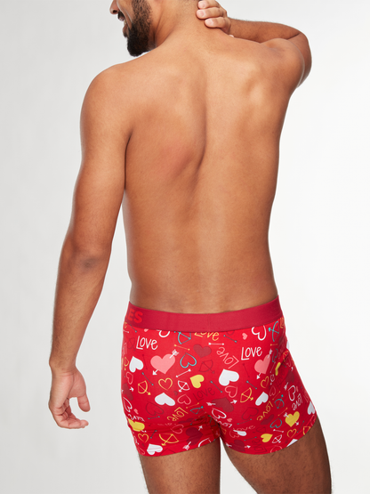 Men's Trunks Hearts