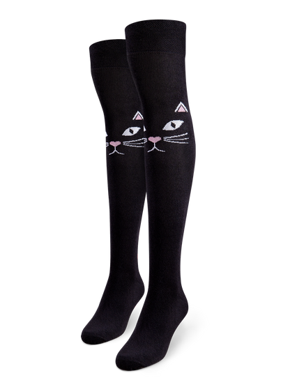 Over the Knee Socks Magnificent Cat