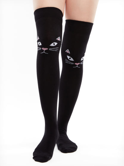 Over the Knee Socks Magnificent Cat