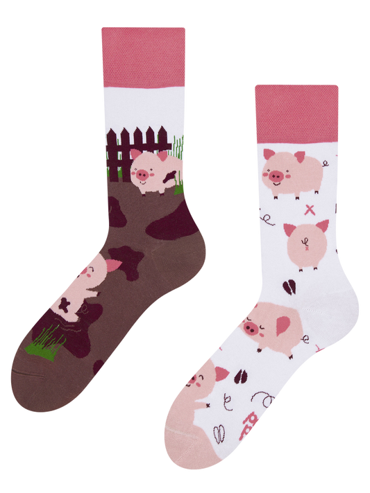 Regular Socks Happy Pigs