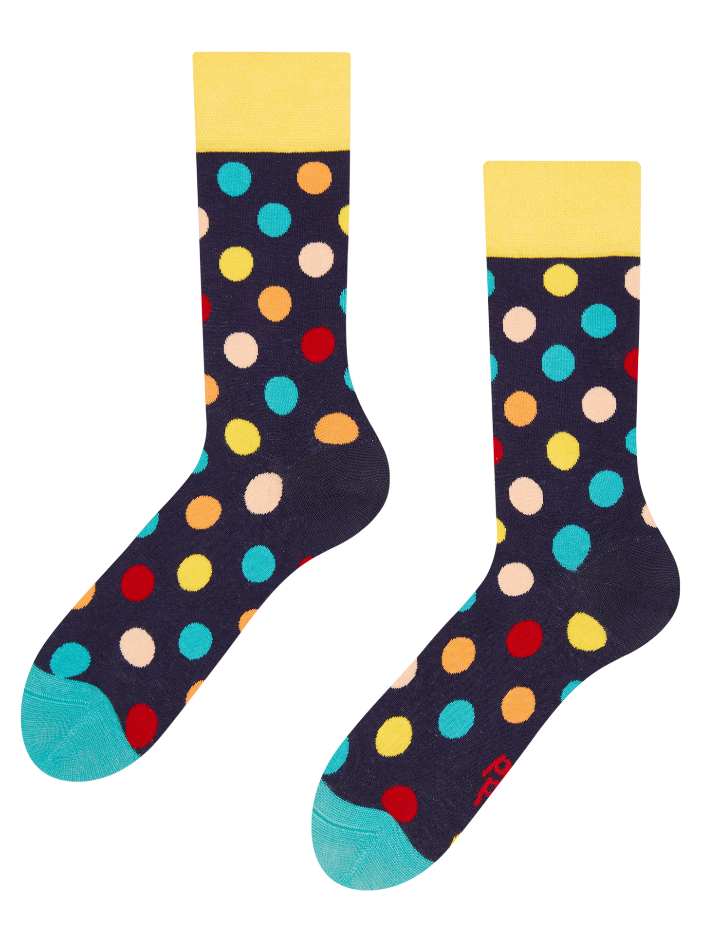 Regular Socks Colorful Dots