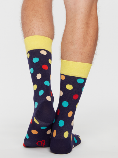 Regular Socks Colorful Dots