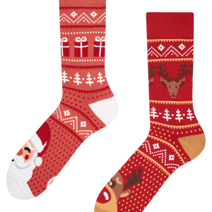 Warm Socks Santa's Reindeers