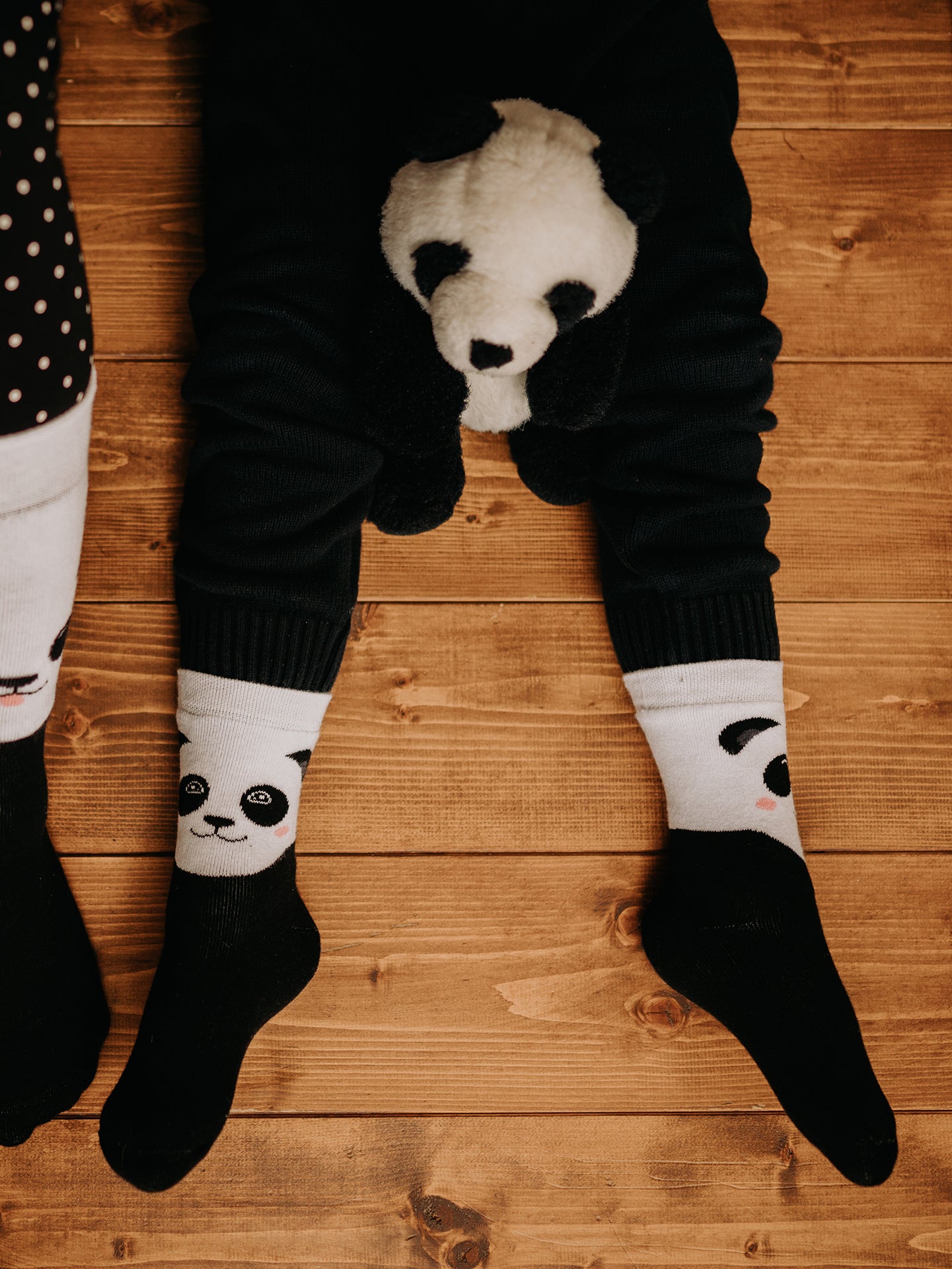 Kids' Warm Socks Happy Panda