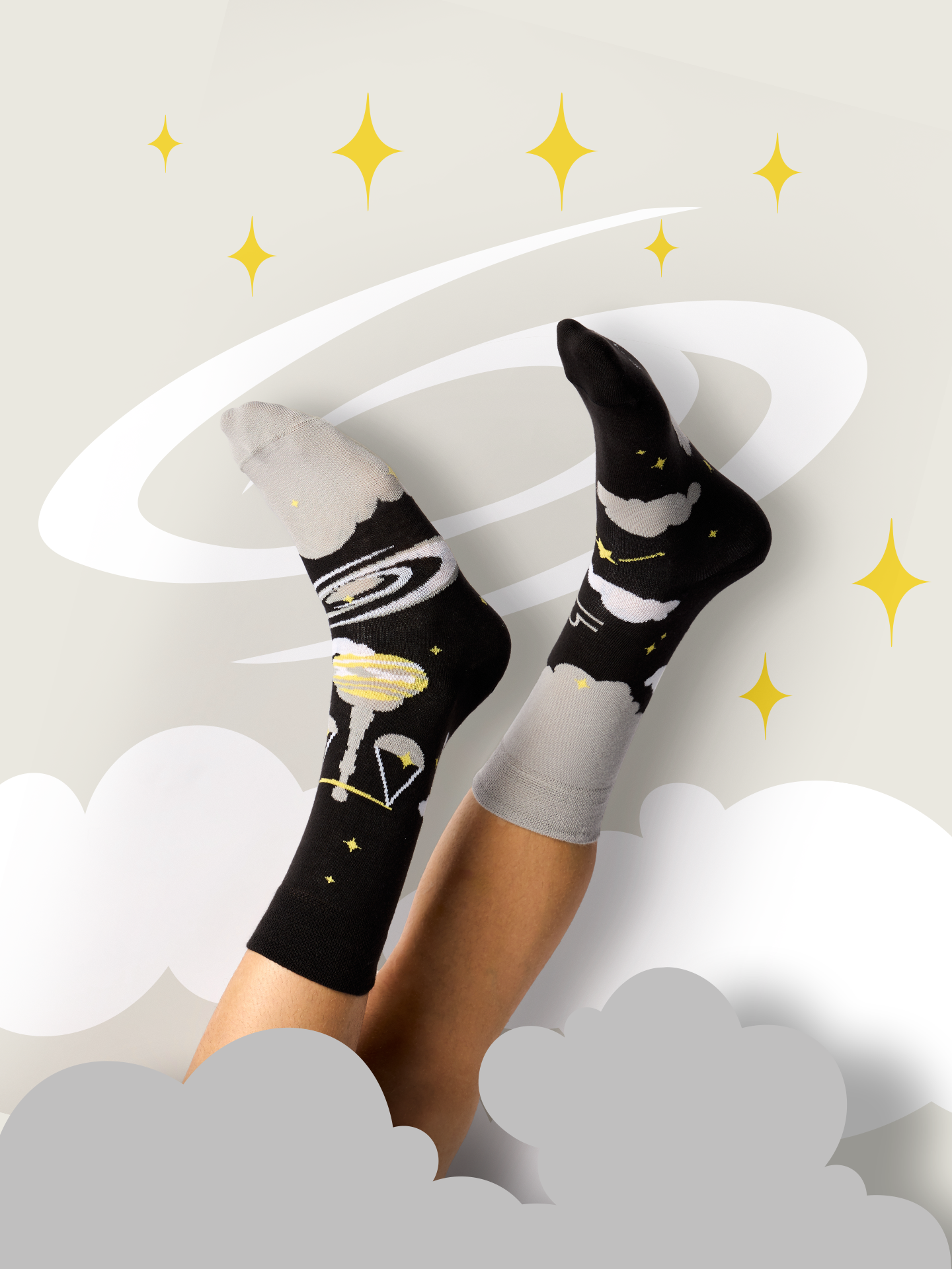 Regular Socks Zodiac Libra