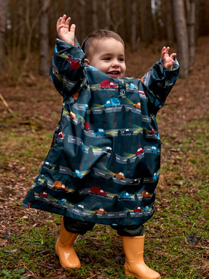 Kids' Raincoat Night Cars