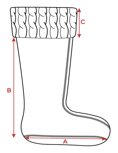 Insulated Kids' Boot Socks for Rain Boots