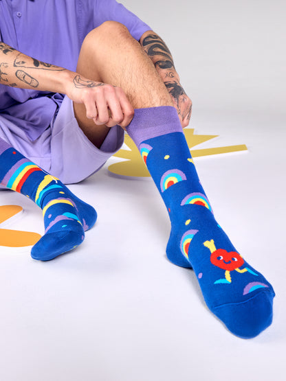 Regular Socks Pride Heart