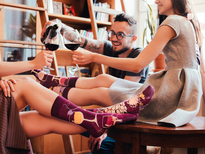 Regular Socks Red Wine