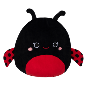 Squishmallows Trudy the Black Ladybug, 35 cm