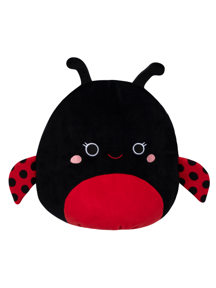 Squishmallows Trudy the Black Ladybug, 35 cm