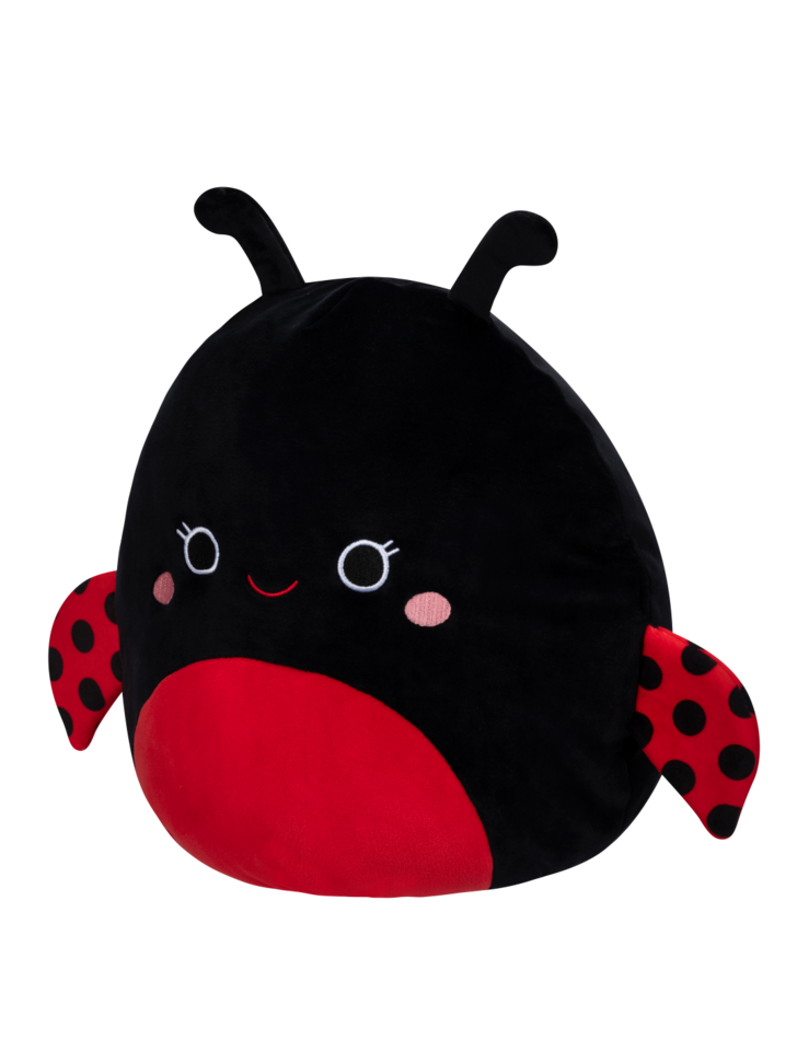 Squishmallows Trudy the Black Ladybug, 35 cm