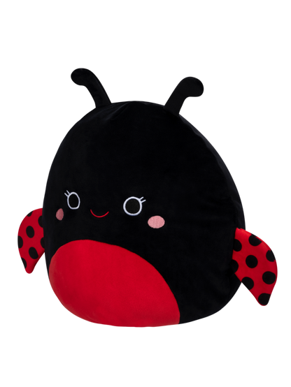 Squishmallows Trudy the Black Ladybug, 35 cm