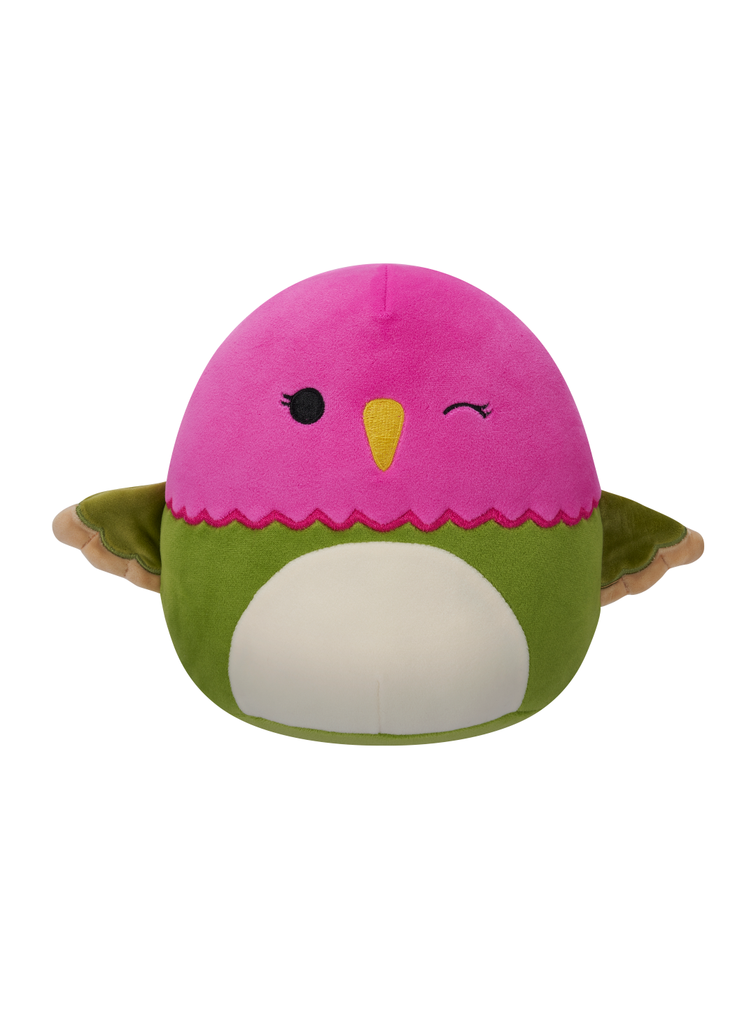 Squishmallows Na'Ima the Pink and Green Hummingbird, 20 cm