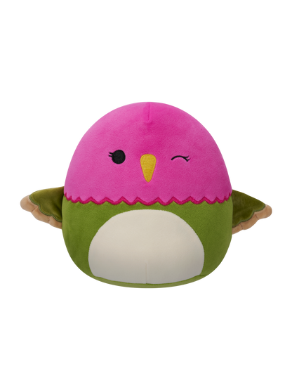 Squishmallows Na'Ima the Pink and Green Hummingbird, 20 cm