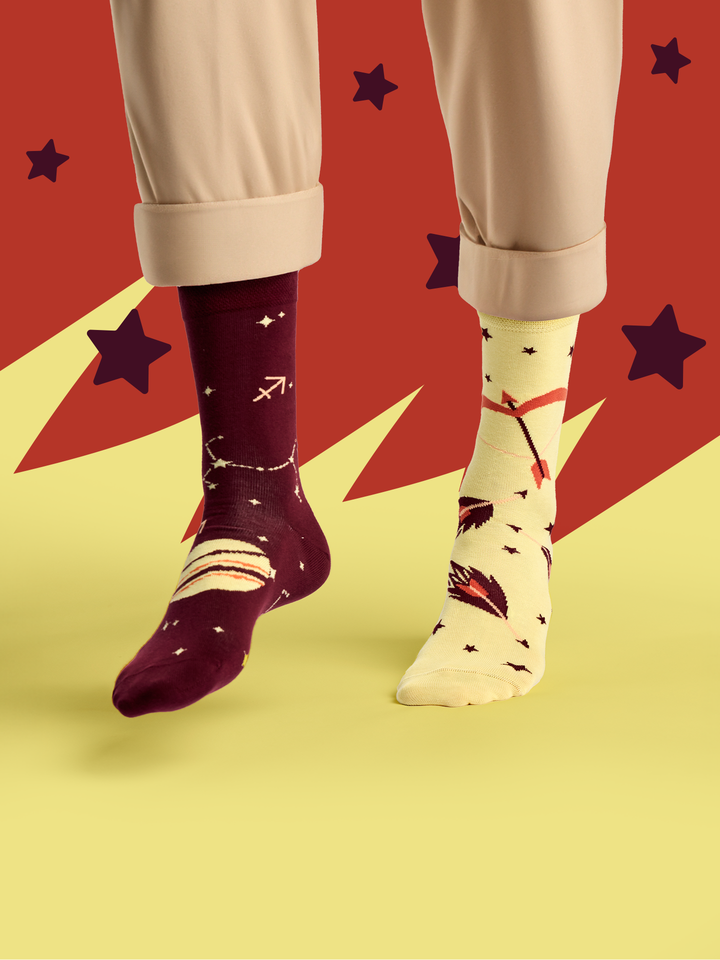 Regular Socks Zodiac Sagittarius