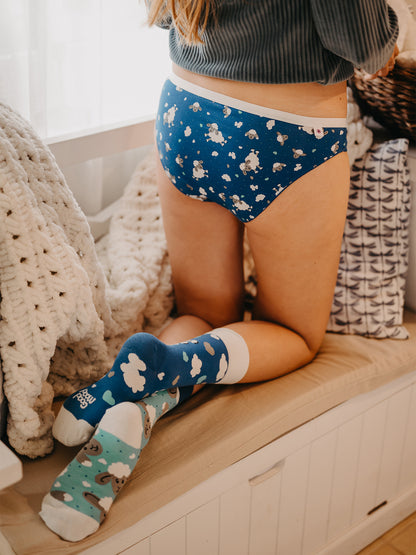 Women's Briefs Sheep & Clouds