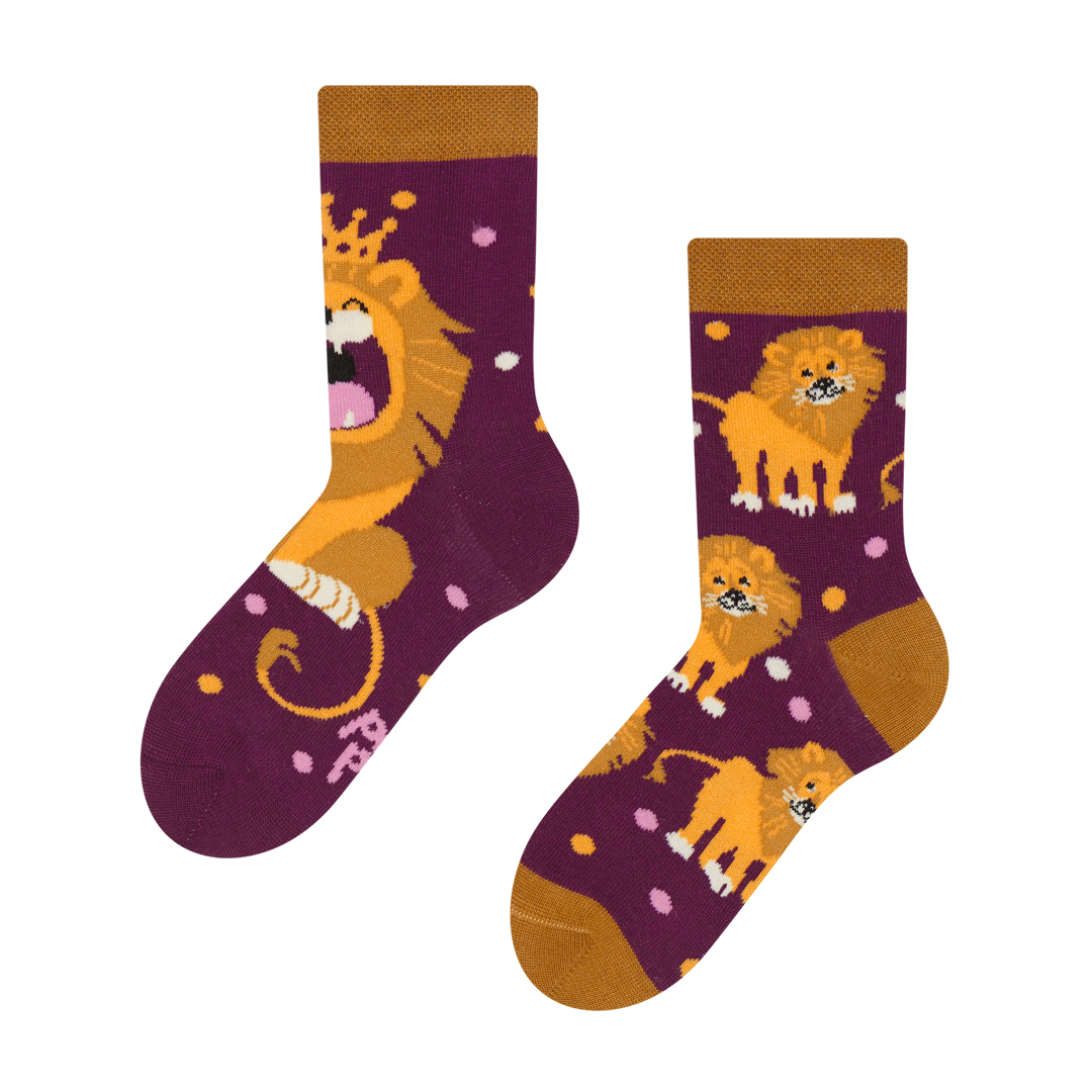 Kids' Socks King of the Jungle