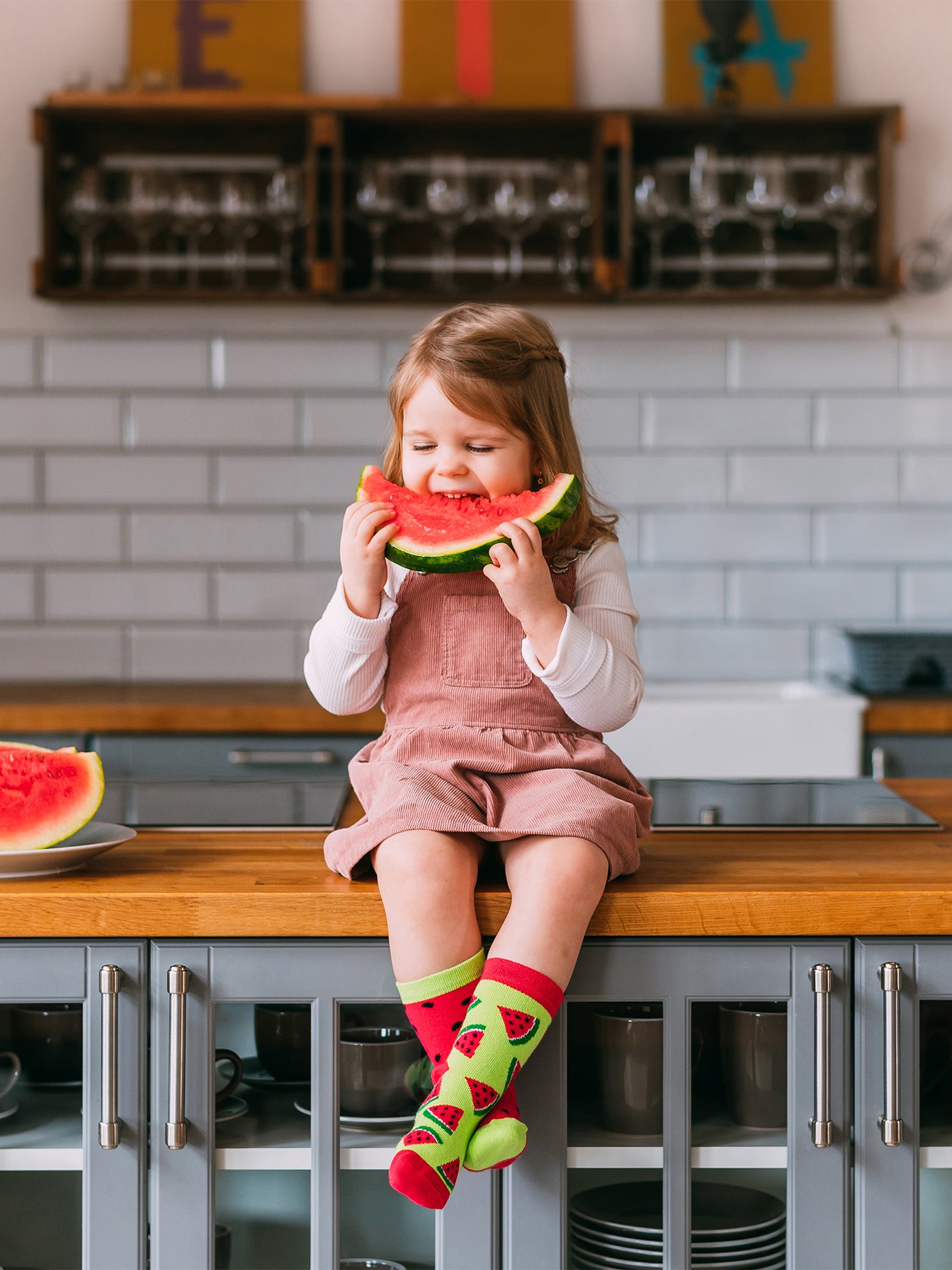 Kids' Socks Watermelon