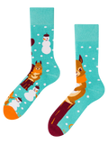 Warm Socks Winter Squirrel