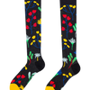 Knee High Socks Aquarelle Flowers