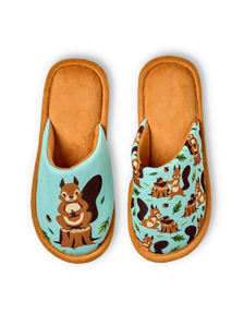 Slippers Squirrel in the Woods