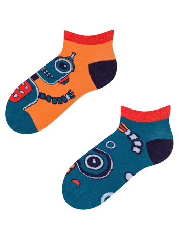 Kids' Ankle Socks Robot