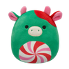 Squishmallows Ruben the Green Cow with Swirl Belly, 20 cm