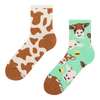 Crew Socks Cow & Bell