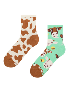 Crew Socks Cow & Bell
