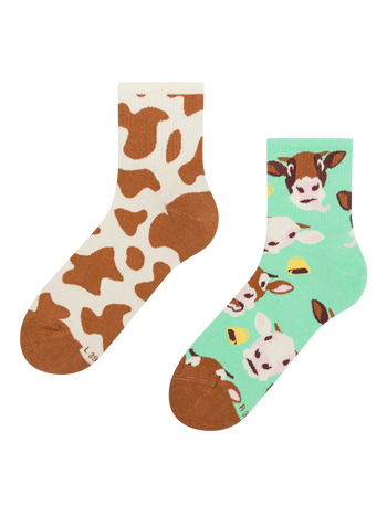Crew Socks Cow & Bell
