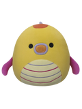 Squishmallows Leif the Yellow Seadragon with Striped Belly, 20 cm