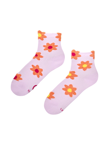 Cutecore Socks Purple Garden