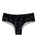 Women´s Lace Briefs Grey Leaves
