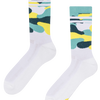 Active Regular Socks Lime Camo