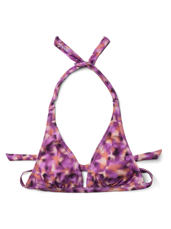 Triangle Bikini Top Pink Camouflage