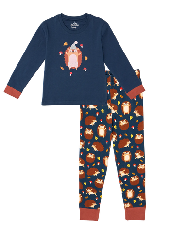 Kids' Pyjamas Hedgehog & Mushrooms